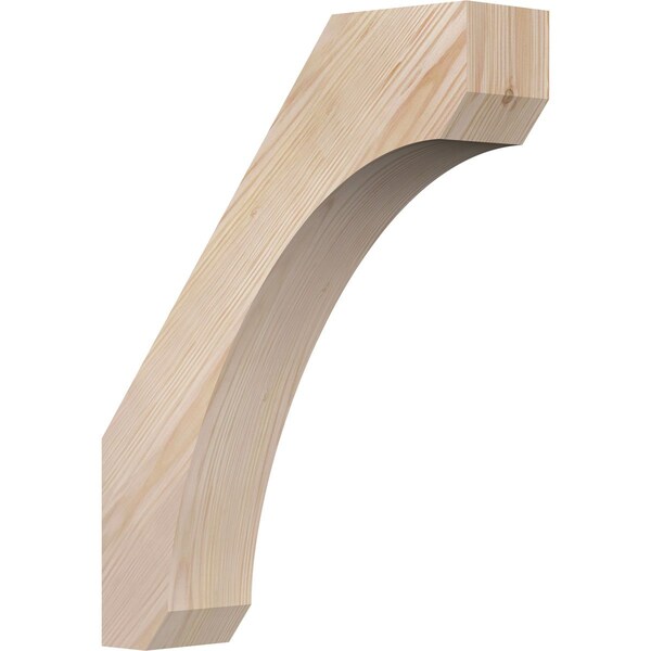Ekena Millwork 3 1/2"W x 14"D x 18"H Legacy Smooth Knee Brace, Douglas Fir BRC04X14X18LEC00SDF - main